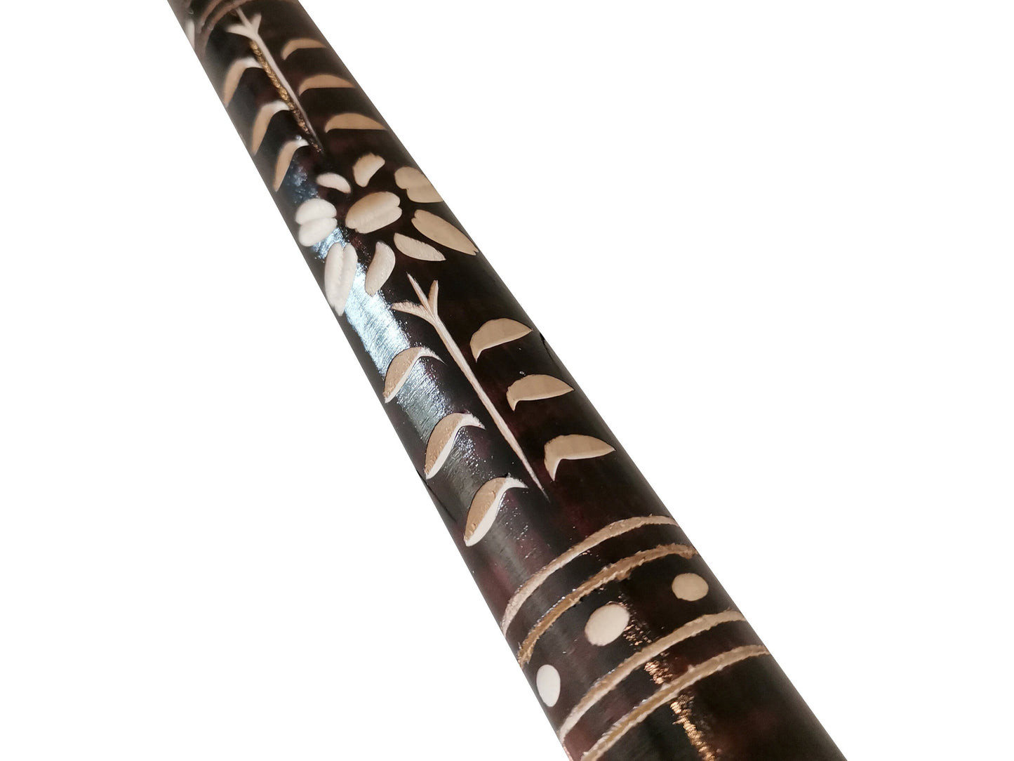 Dark brown walking stick, Rustic wooden cane, Sturdy lightweight walking cane, Handmade cane from wood, Carved handle with a wolf head