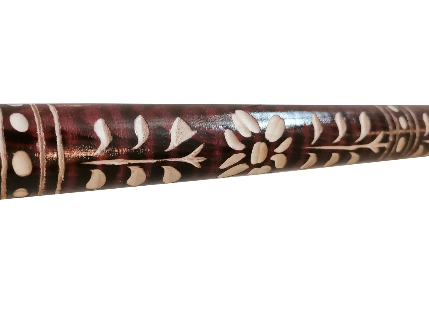 Classic brown cane from wood, Walking stick with carvings, Handmade walking cane, Wooden cane, Elegant walking stick, Best gift for him/her