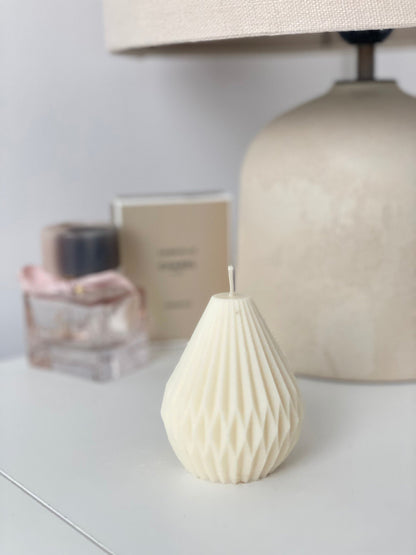 Lantern Pillar Decorative Soy Candle