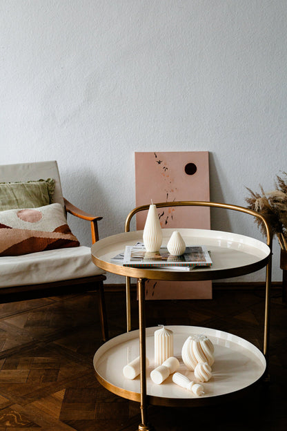 Lantern Pillar Decorative Soy Candle