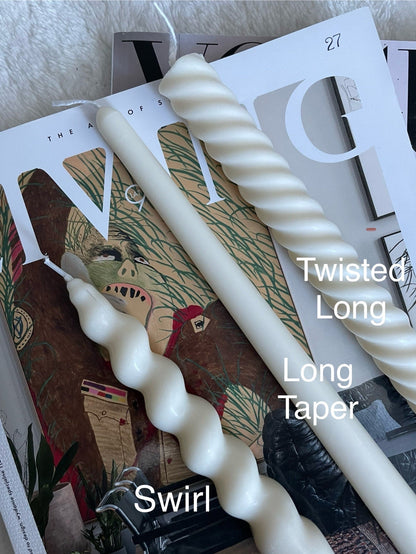 Tall Taper Pillar Candles