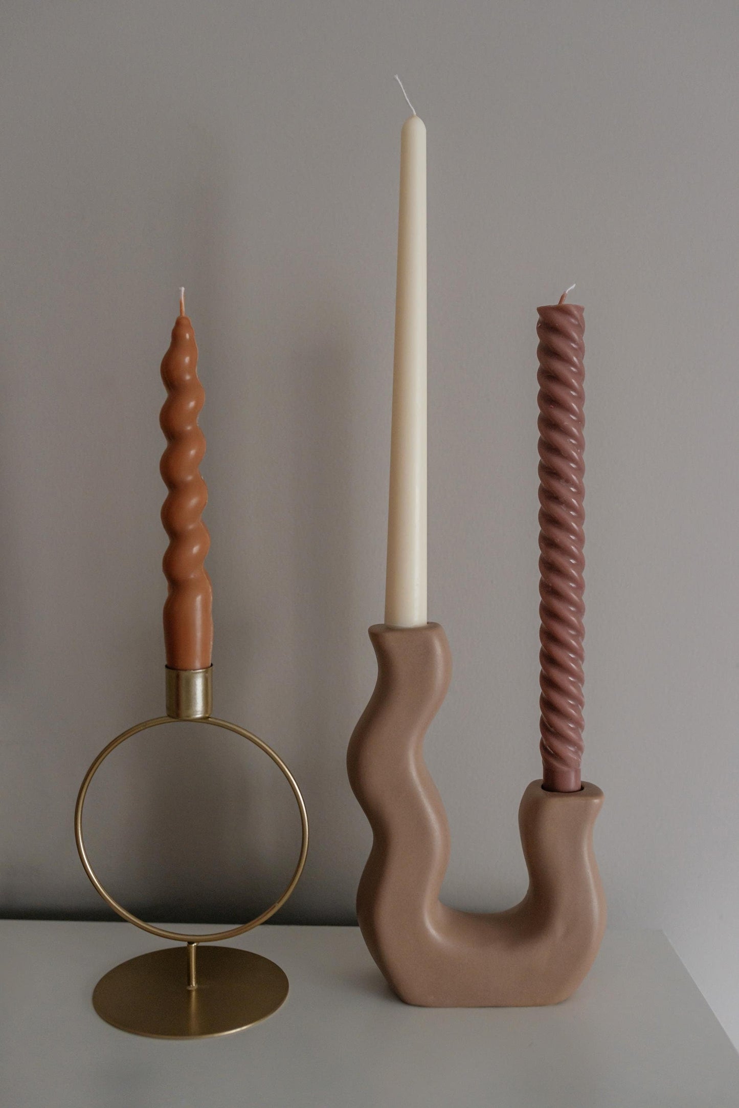 Tall Taper Pillar Candles